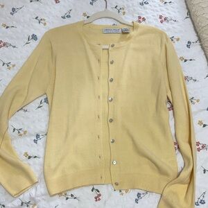 Butter Yellow Cardigan